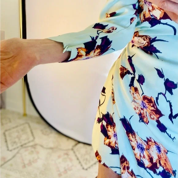 ALC Mint green mini Jane dress size 4 - Picture 6 of 11